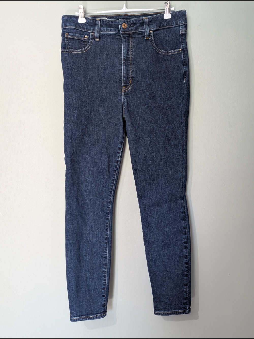 Gap Universal Jegging Sky High Women's Dark Blue Jeans 90s Minimalist‎ Capsule